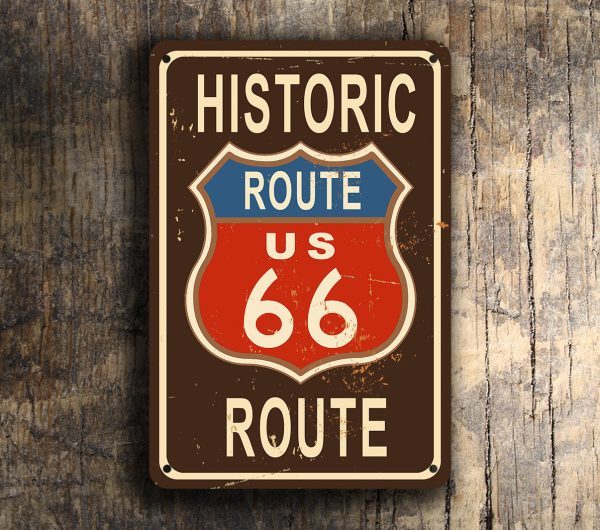 Housewares Highway Route 66 Sign