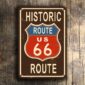 Highway Route 66 Sign