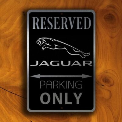 Jaguar Parking Only Sign