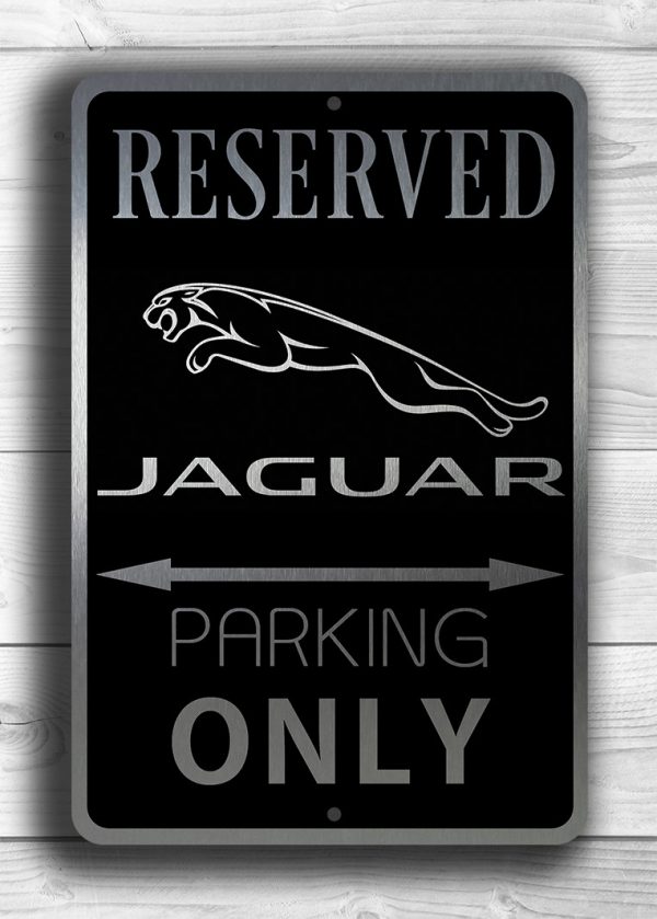 Jaguar Only Sign