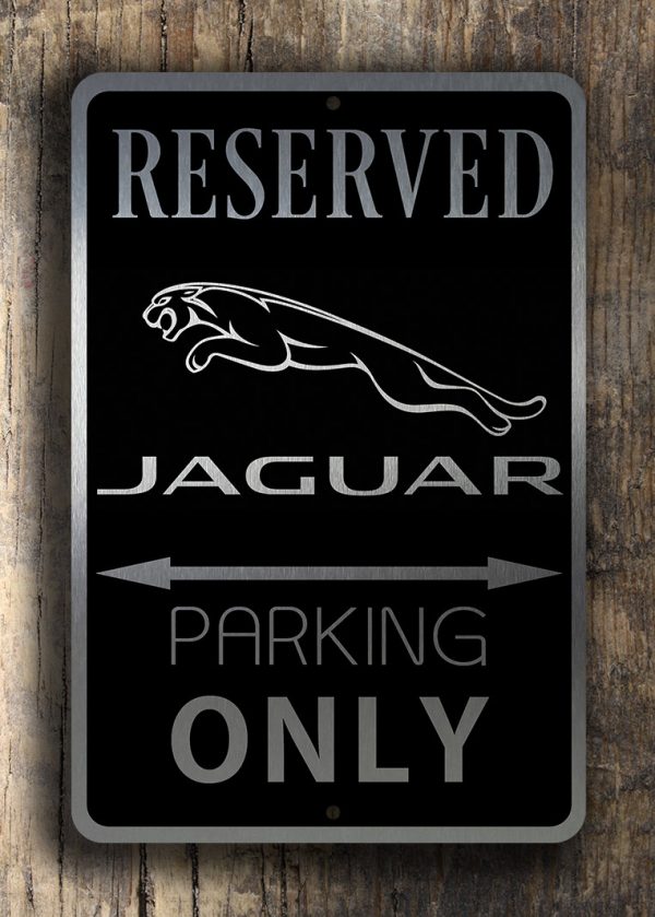 Jaguar Parking SignMetal SignFoamex SignVarious SizesFREE P&P 