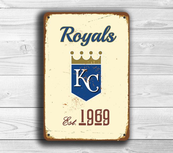 KANSAS CITY ROYALS Sign