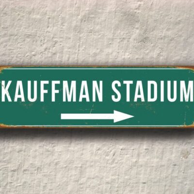 KAUFFMAN STADIUM SIGN