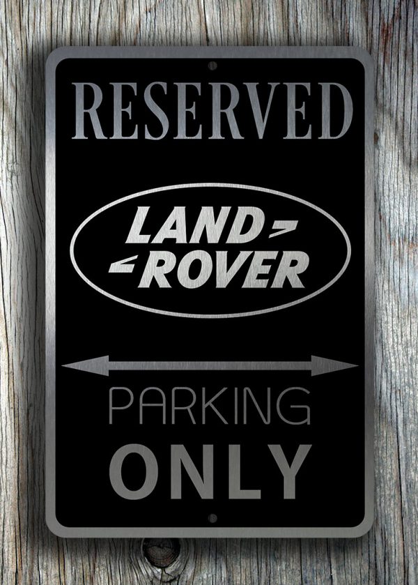 Land Rover Garage Sign