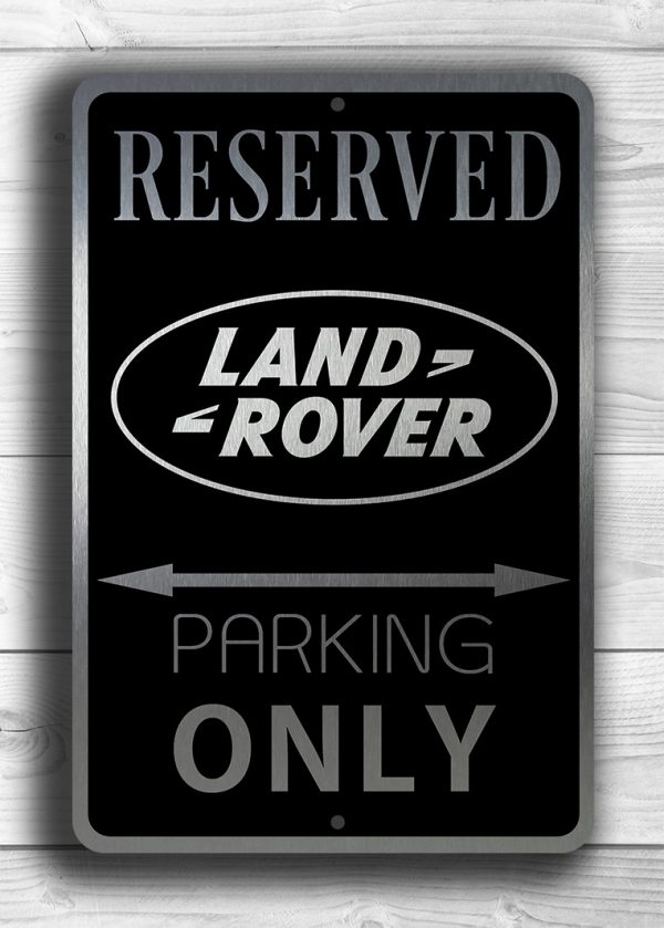 Land Rover Only Sign