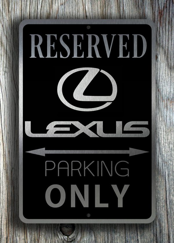 Lexus Garage Sign