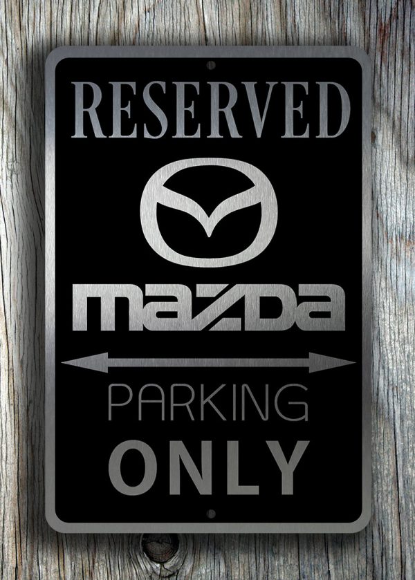 Mazda Garage Sign