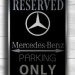 Merc Only Sign