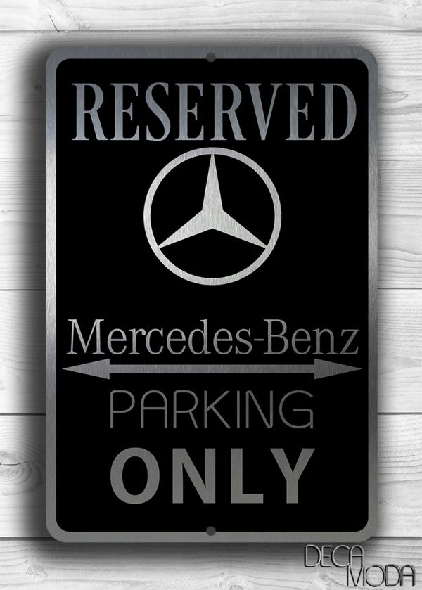 Merc Only Sign