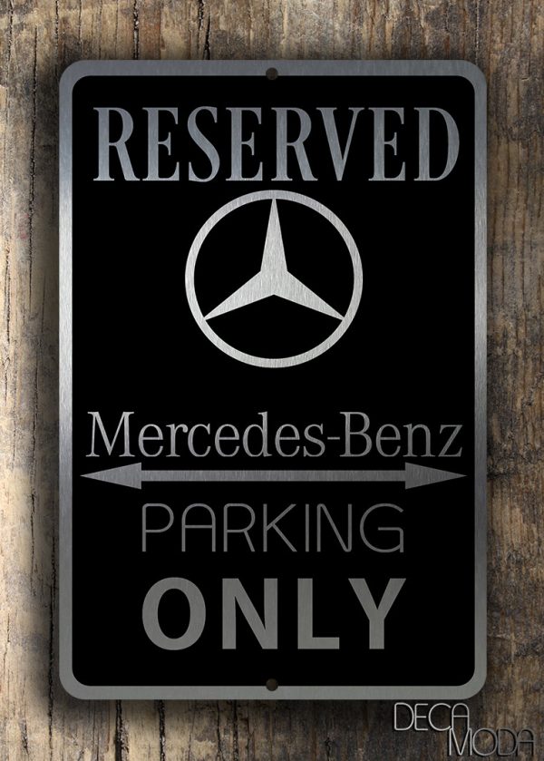 Mercedes Garage Sign