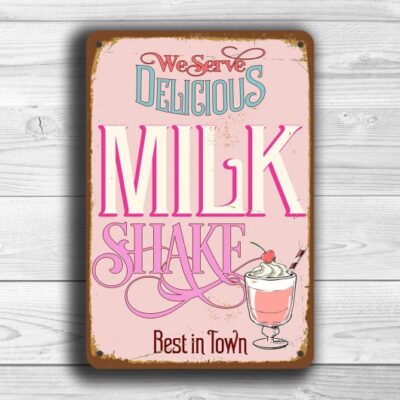 MILKSHAKE SIGN