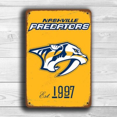 NASHVILLE PREDATORS Sign