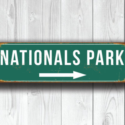 NATIONALS PARK SIGN