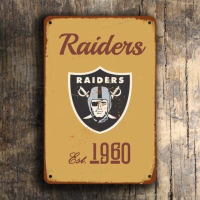 Oakland Raiders Logo Sign