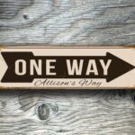 One Way sign