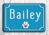 Personalized dog sign
