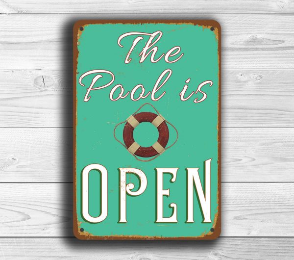 Swimming Pool Sign