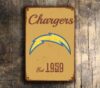 San Diego Chargers Logo Sign