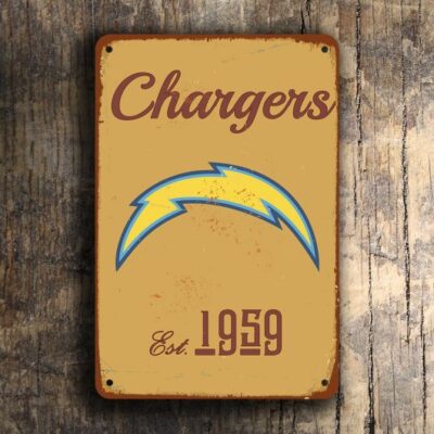 San Diego Chargers Logo Sign