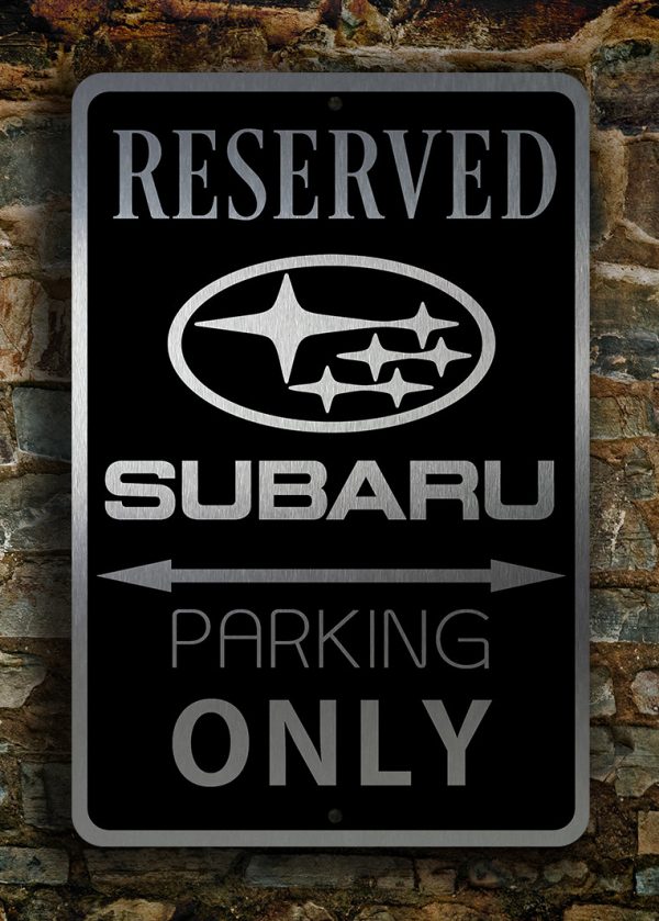 Subaru Only Sign