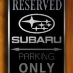 Subaru Sign