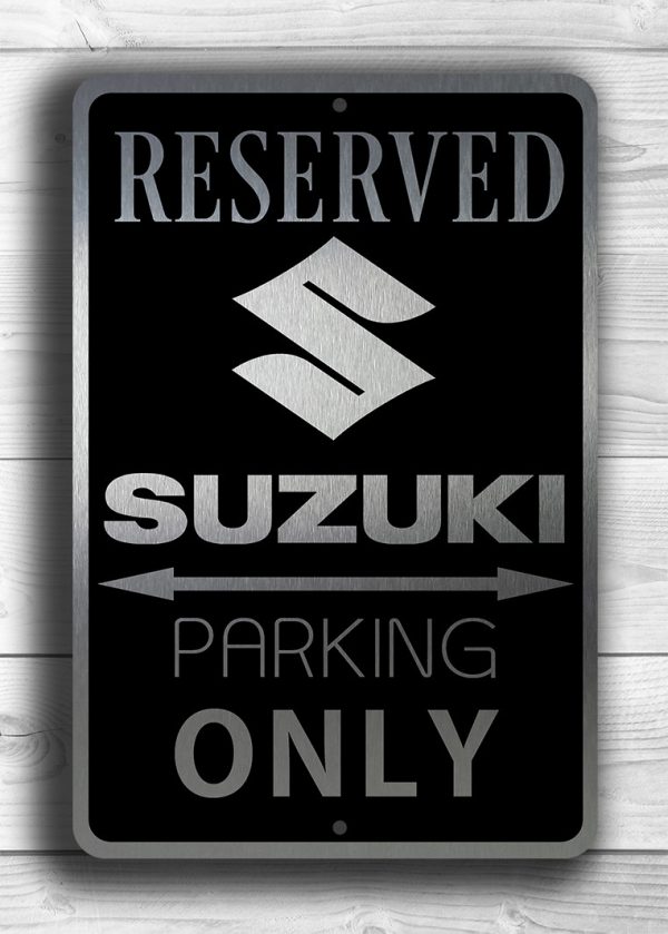Suzuki Garage Sign