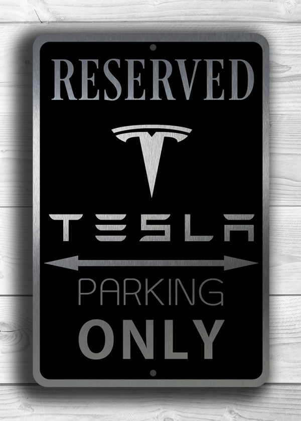 Tesla Only Sign