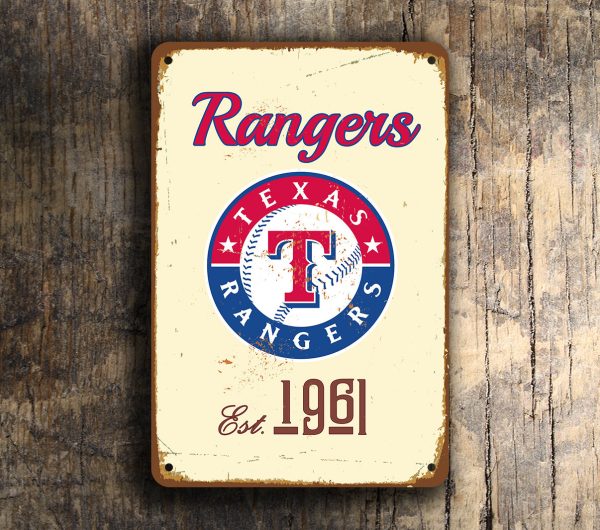 TEXAS RANGERS SIGN