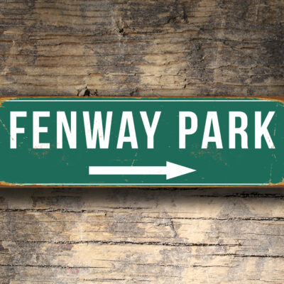 Vintage style Fenway Park Sign