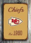 Vintage style Kansas City Chiefs Sign