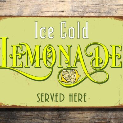 Vintage style Lemonade Sign