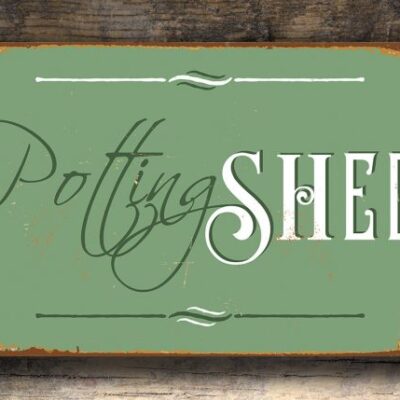 POTTING SHED SIGN