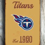 Vintage style Tennessee Titans Sign