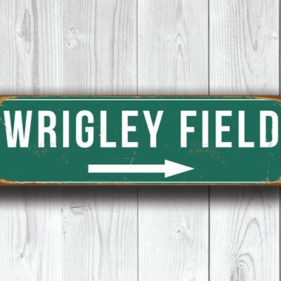 Vintage style Wirgley Field Sign