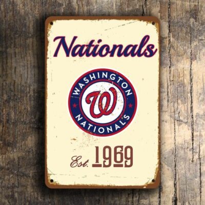 WASHINGTON NATIONALS SIGN