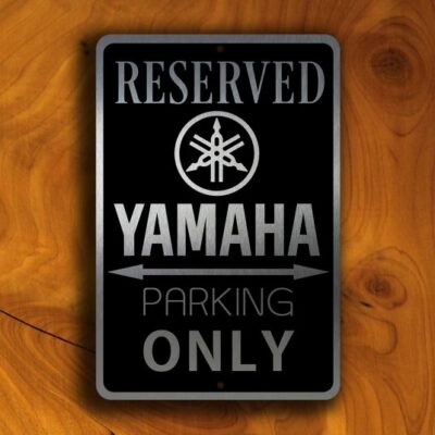 YAMAHA RESERVED PARKING Sign