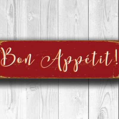 BON APPETIT SIGN