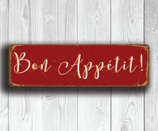 BON APPETIT SIGN