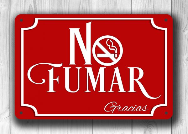 NO FUMAR SIGN