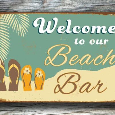 BEACH BAR SIGN