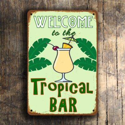 Tropical Bar Sign