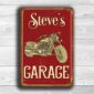 Motorcycle Garage Sign