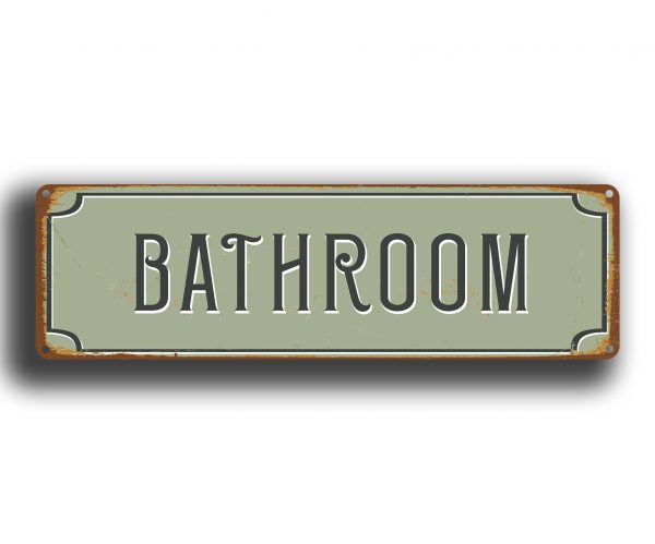 Bathroom Sign 1