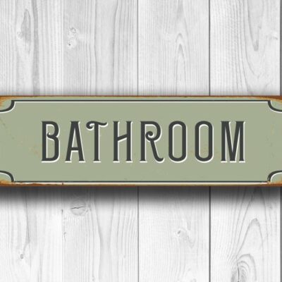 Bathroom Sign