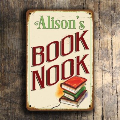 Book Nook Sign