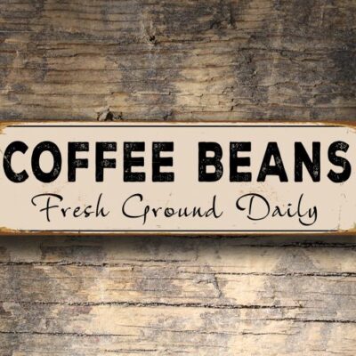 Coffee Beans Sign
