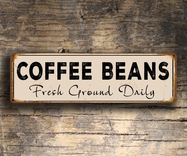 Coffee Beans Sign