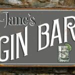 Gin Bar Sign