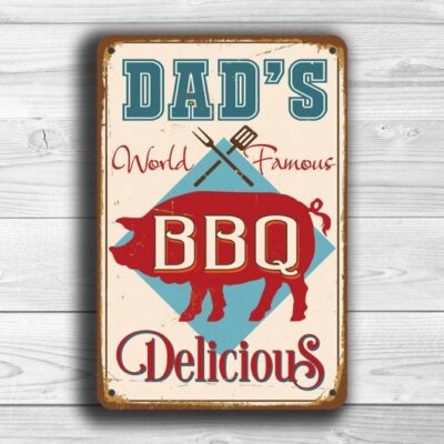 Dads BBQ Sign