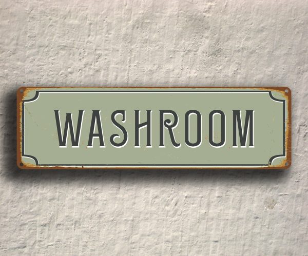 Washroom Sign 2